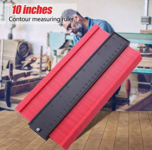 10 Inch Profile Gauge Measure Ruler Contour Duplicator for Precise Measurement 3 Bros Brands 127 Automotive & Tools