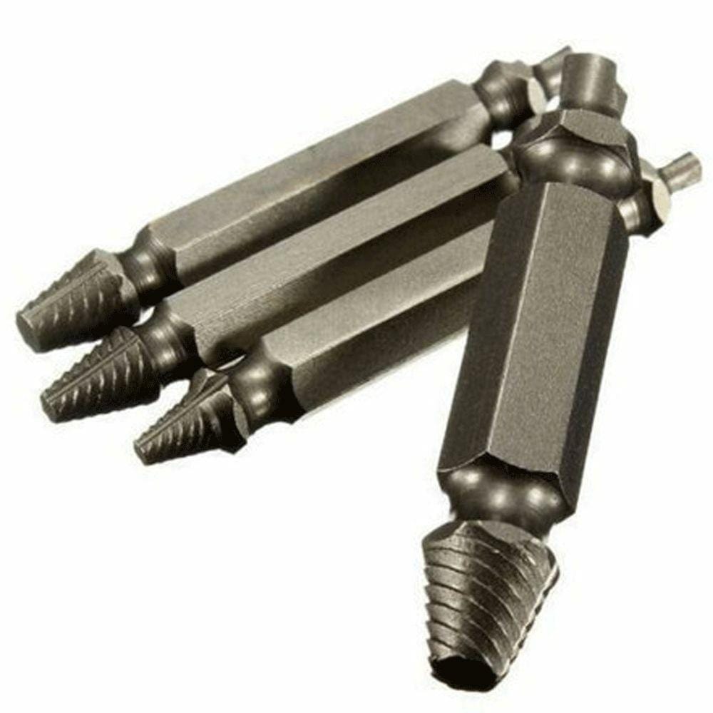 Broken Bolt Remover Screw Extractor 4 Piece Set 3 Bros Brands 212 Bolt Remover