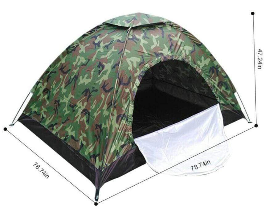 Camping Tent 4 Person Camo Dome Tent 3 Bros Brands 179 Tent