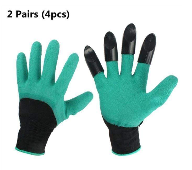 Gardening Gloves Garden Claw Fingertips 2 Pair 3 Bros Brands 104 Gardening Gloves