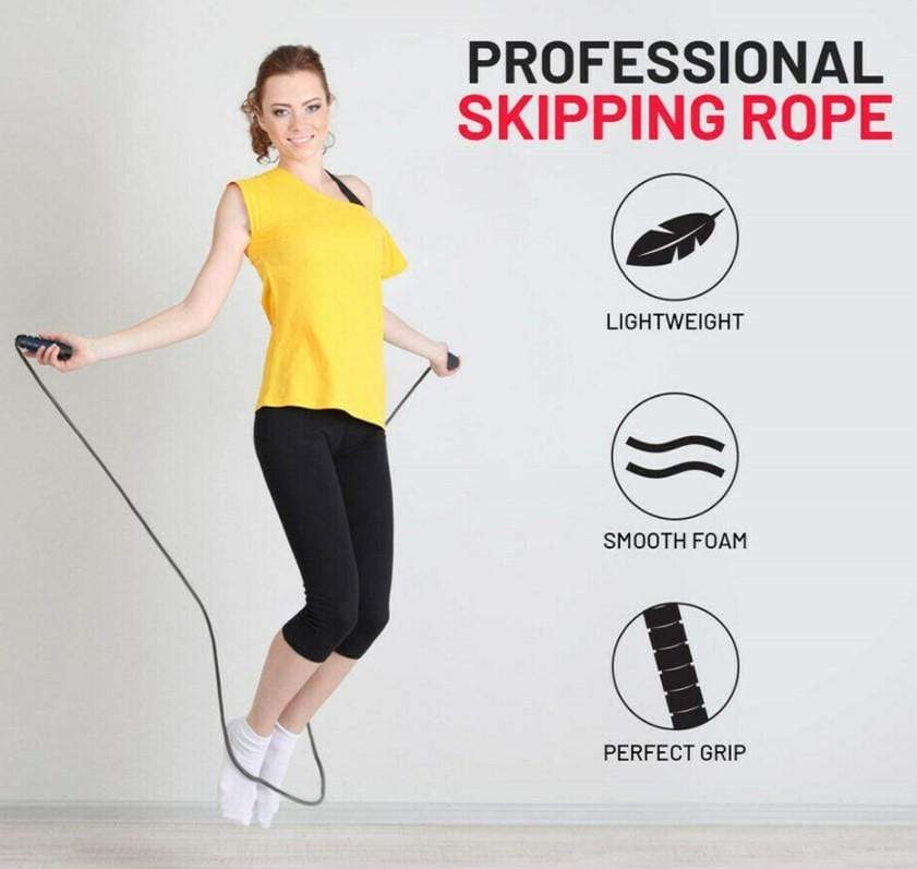 Jump Rope Aerobic Exercise Adjustable Bearing Fitness Rope 3 Bros Brands 160 Jump Rope