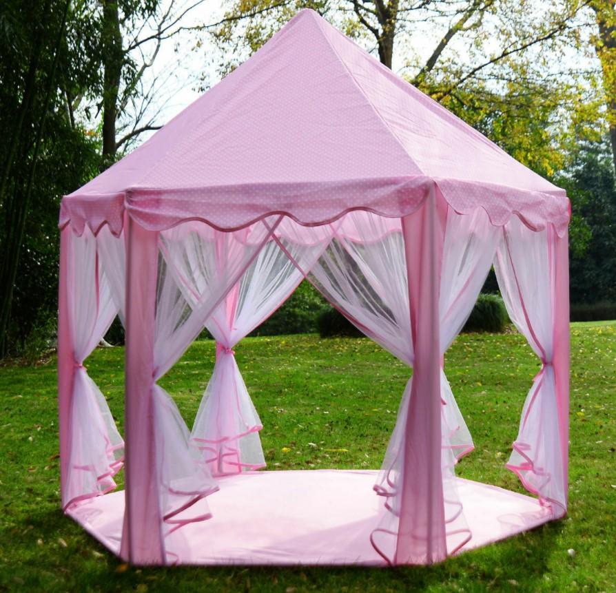 Kids Play Tent Princess Castle Indoor/Outdoor Play Tent 3 Bros Brands 190 Play Tent
