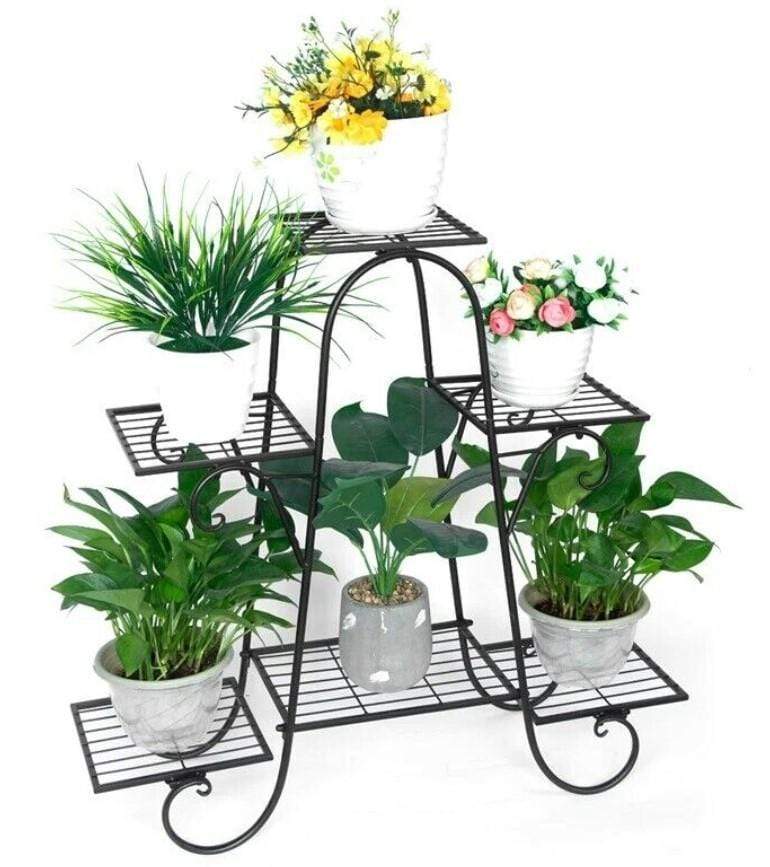 Metal Flower Pot Plant Stand 6 Tier Multilayer Shelf Rack 3 Bros Brands 110 Plant Stand