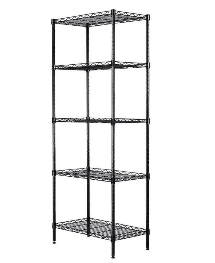 Metal Wire Shelf 5 Layer Adjustable Storage Rack 3 Bros Brands 175 Metal Shelf Rack