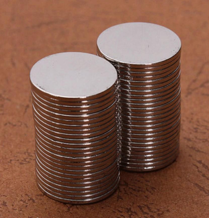 Neodymium Magnets Set of 100 Round Disc 12mm X 2mm 3 Bros Brands 210 Magnets