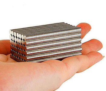 Neodymium Magnets Set of 100 Round Disc 12mm X 2mm 3 Bros Brands 210 Magnets