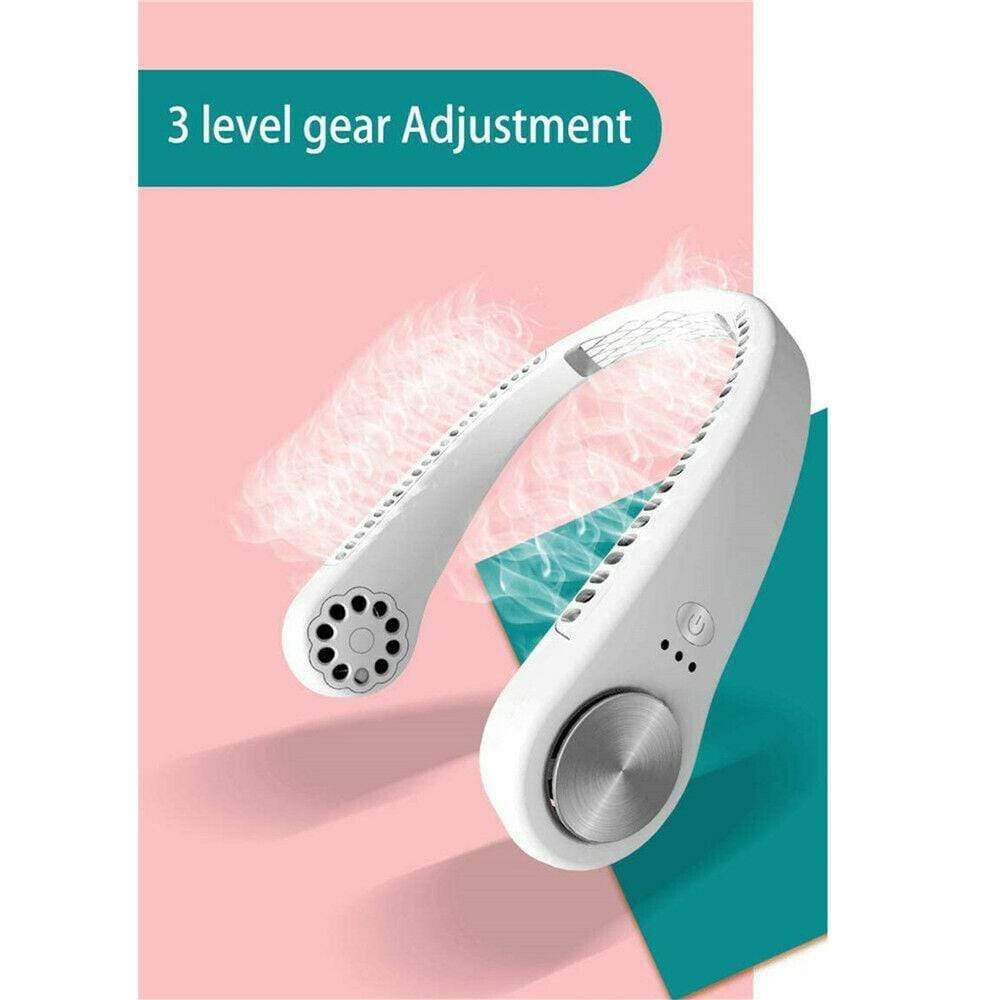 Portable Neck Fan Cooling Air Cooler USB Electric Air Conditioner 3 Bros Brands 240 Cooling Fan