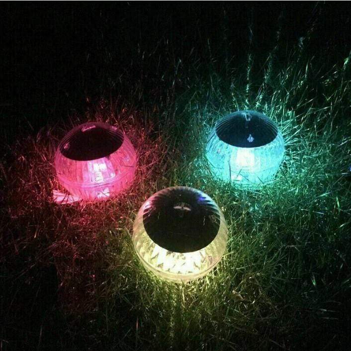 Solar LED Floating Light For Garden Pond Pool 3 Bros Brands 129 Solar Lights