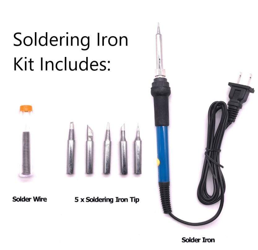 Soldering Iron 60W Electric Solder Wire Kit 3 Bros Brands 199 soldering iron