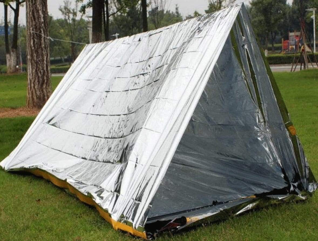 Survival Tent Emergency Rescue Reflective Shelter Blanket 3 Bros Brands 167 Survival Tent