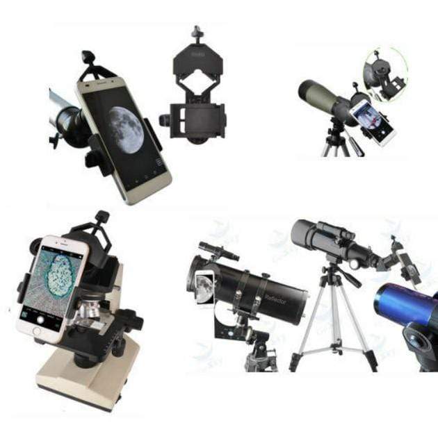 Telescope For Star Observation, Microscope, Phone Mount Set 3 Bros Brands 117 Telescope