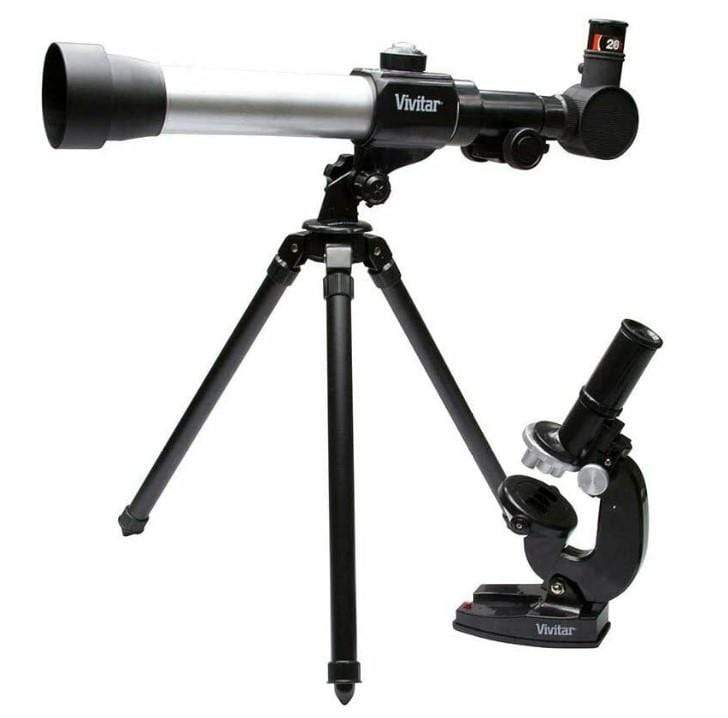 Telescope For Star Observation, Microscope, Phone Mount Set 3 Bros Brands 117 Telescope