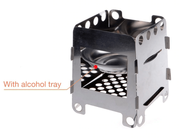TrekX™ Outdoor Portable Cooking Stove Stainless Steel BBQ 3 Bros Brands outdoorstove Outdoors & Sports
