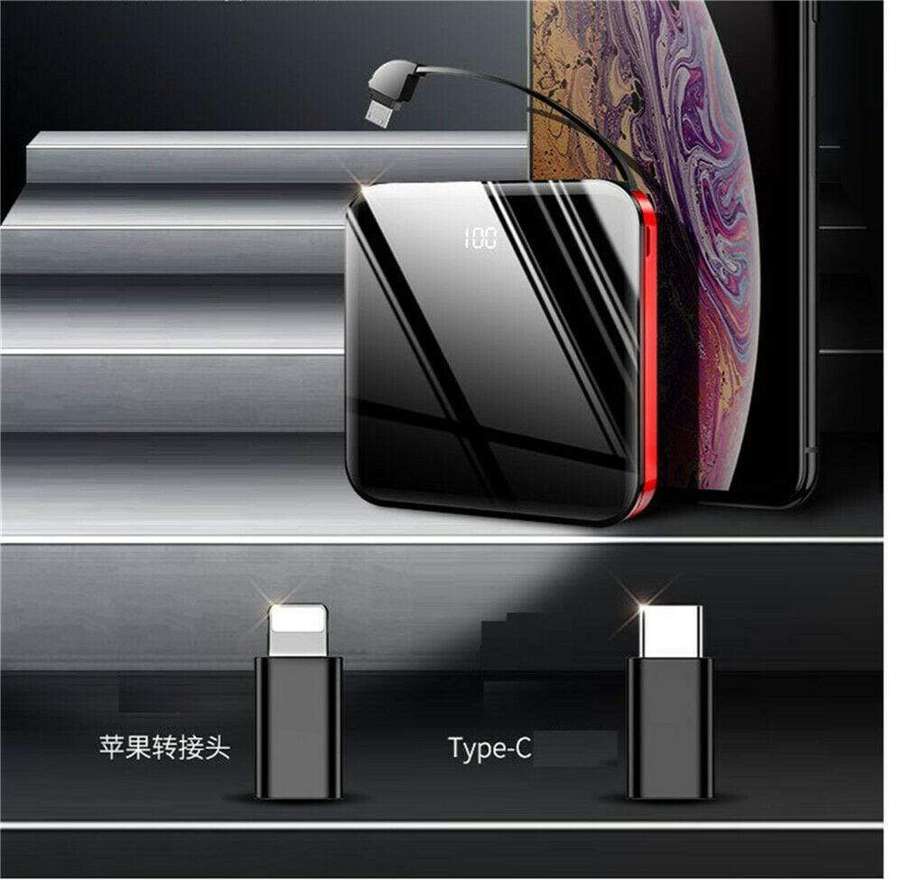 UltraThin Dual USB Portable Power Bank 20000mAh External Battery Backup Charger 3 Bros Brands 262 Portable Charger