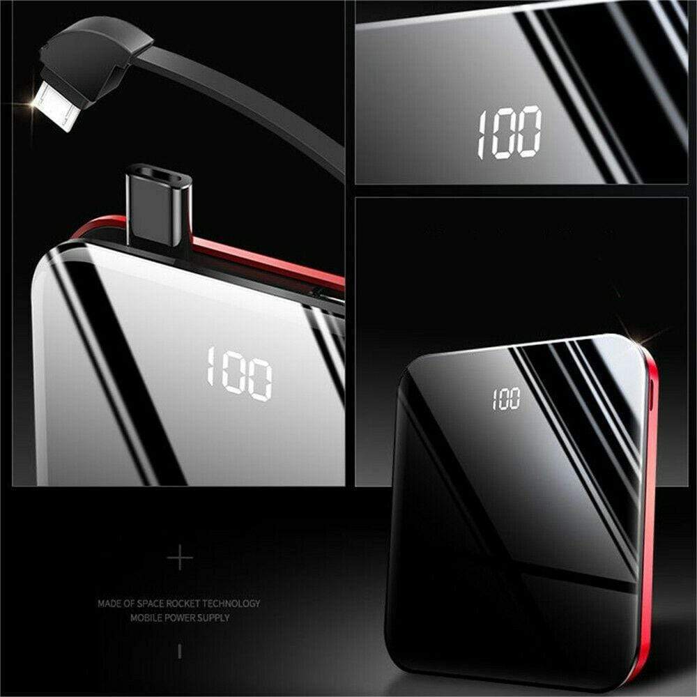 UltraThin Dual USB Portable Power Bank 20000mAh External Battery Backup Charger 3 Bros Brands 262 Portable Charger