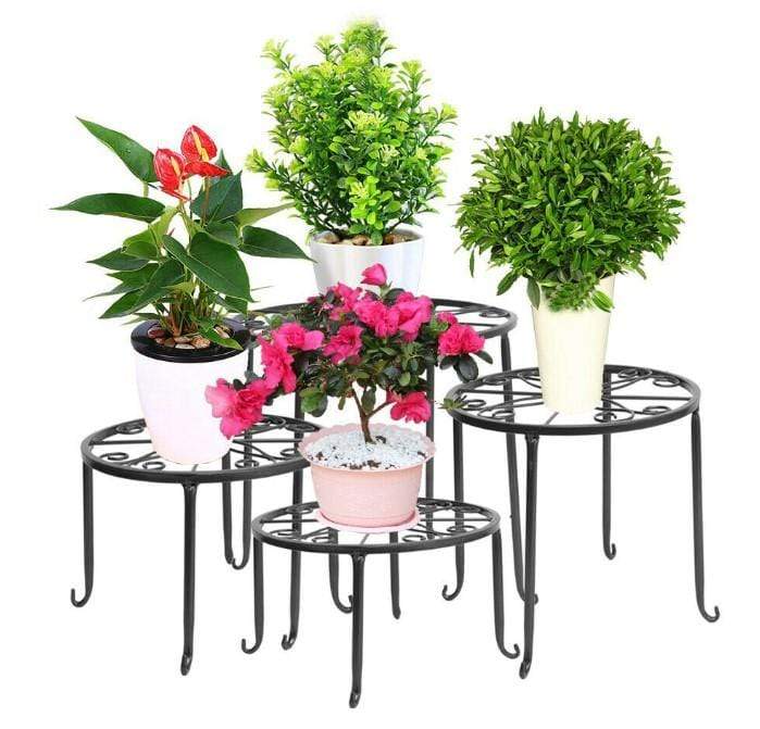 Wrought Iron 4 in 1 Metal Plant Stand Set 3 Bros Brands 108 Plant Stands